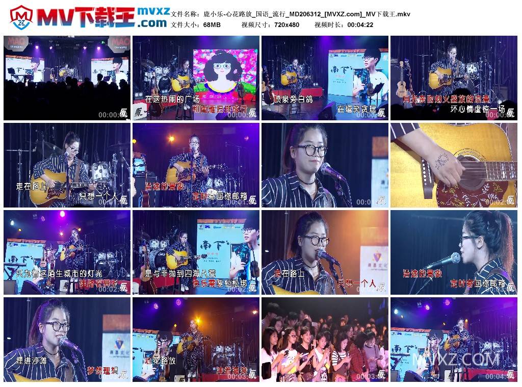 鹿小乐-心花路放_国语_流行_MD206312